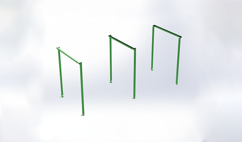 NFT 8-4 System - Light Support Rack