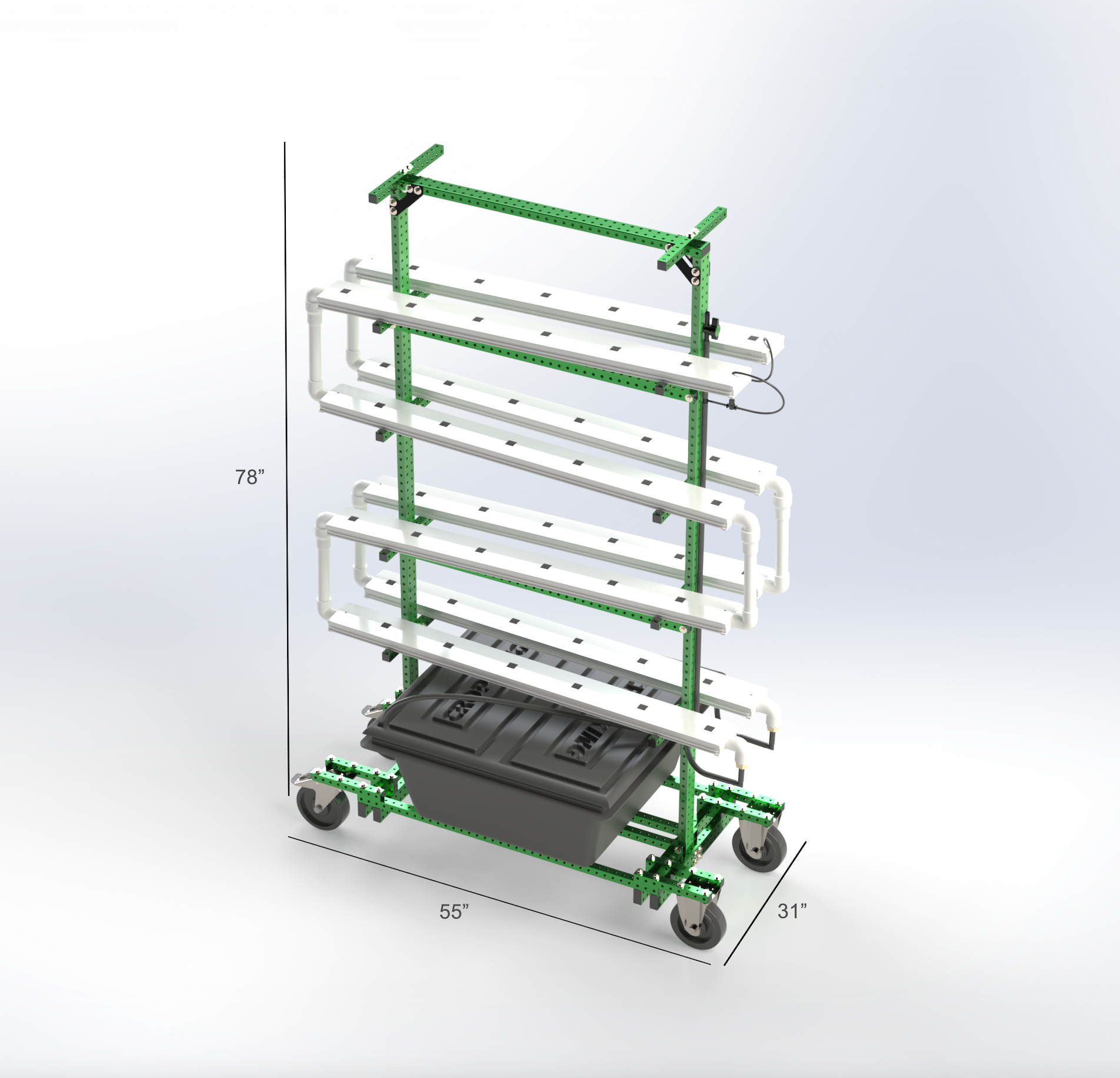 Vertical NFT System – CropKing