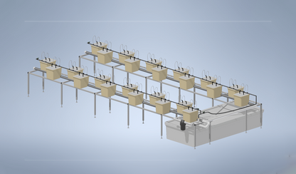 24 Bucket Raised Bato System