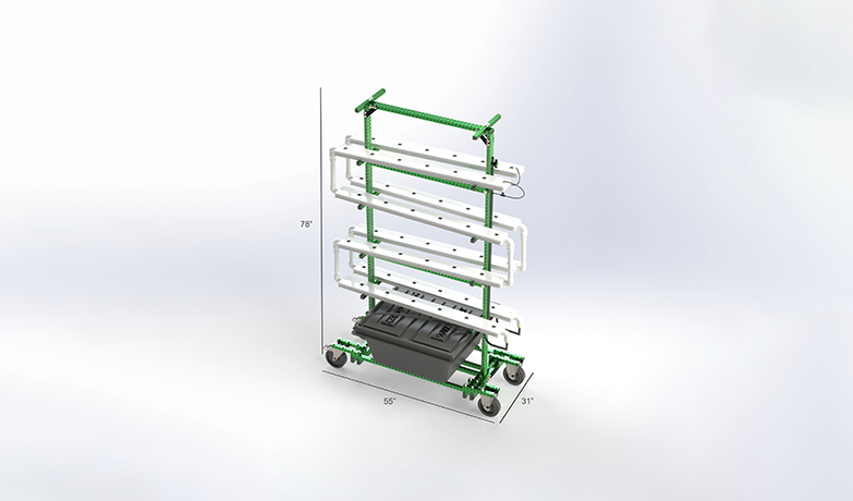 Vertical NFT System – CropKing