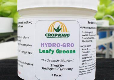 Hydro Gro Leafy Greens 1 Pound