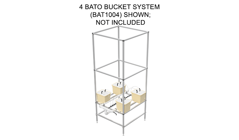 4 Bato Bucket system shown