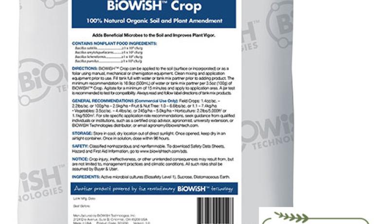 BiOWiSH Crop, 2.2 lbs